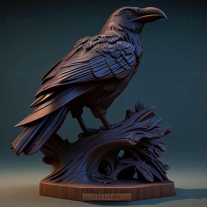 3D model Raven DC Universe (STL)
